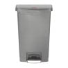 Cestino a pedale frontale grigio 50L - igienico e pratico | Rubbermaid