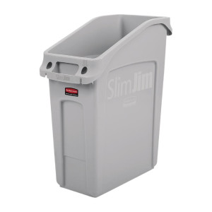 Contenitore Slim Jim Rubbermaid 49L Grigio - Pratico e resistente