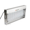 Disinfestatore a LED 20W Inox Spazzolato - Eazyzap: Soluzione professionale efficiente