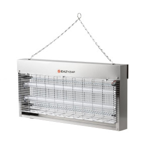 Disinfestatore a LED 20W Inox Spazzolato - Eazyzap: Soluzione professionale efficiente