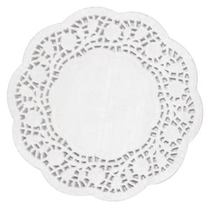 Round Paper Doilies 300 mm Pack of 250 - Olympia: Elegance and Hygiene