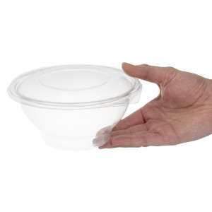 Recyclable 1000ml Salad Bowls Faerch - Pack of 200