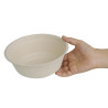 Round Compostable Natural Bagasse Bowls 950ml - Pack of 50 - Eco-friendly & Stylish