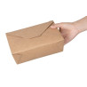 Eco-friendly 197 mm Cardboard Meal Boxes