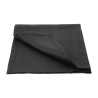 Serviettes de Table en Lin Noir 400x400mm - Lot de 12 : Élégance et Qualité Olympia