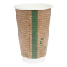 Bicchieri Bevande calde Doppia parete Compostabili 455 ml - Confezione da 500 di Vegware