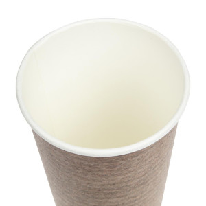 Bicchieri Bevande calde Doppia parete Compostabili 455 ml - Confezione da 500 di Vegware