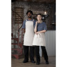 Grembiule Pettorina Cotone Grigio Southside - Cucina Professionisti