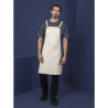 Grembiule Pettorina Cotone Grigio Southside - Cucina Professionisti