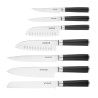 Coltello Santoku in acciaio inossidabile 180 mm Vogue FS686 - Qualità professionale