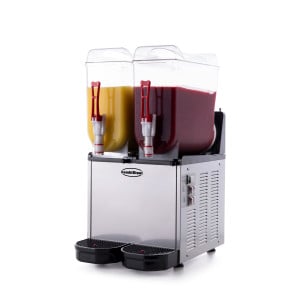 Macchina per granita Slush Puppie - 2 x 12 L - CombiSteel