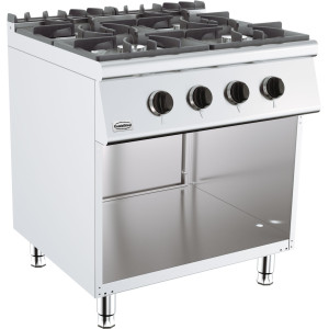 Forno professionale 700 a gas - 4 fuochi - CombiSteel
