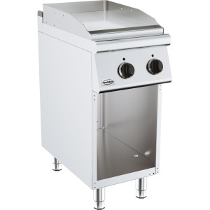 Piastra Elettrica a Superficie Liscia - 400 x 700 mm - CombiSteel