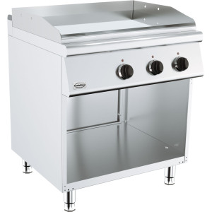 Piastra Elettrica a Superficie Liscia - 800 x 700 mm - CombiSteel