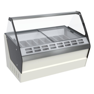 Vetrina per gelato - Statica - 16 x 5 L - CombiSteel