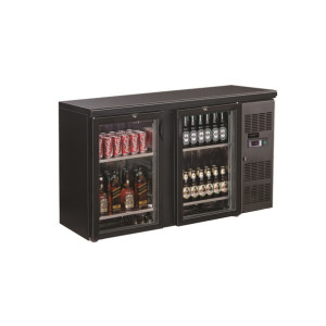 Retrobar Refrigerato a 2 Porte Vetrate - 350 L - CombiSteel