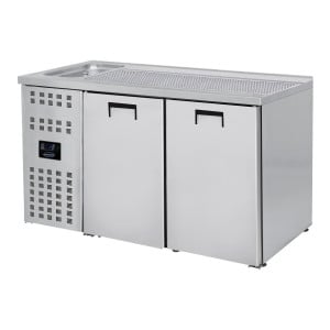 Frigo birra a 2 porte - Rubinetto a sinistra - CombiSteel