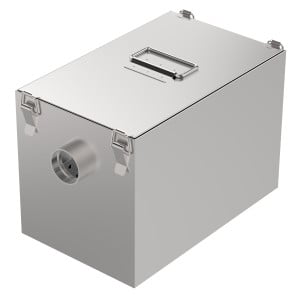 Bacinella per grassi in acciaio inossidabile - 89 L - CombiSteel