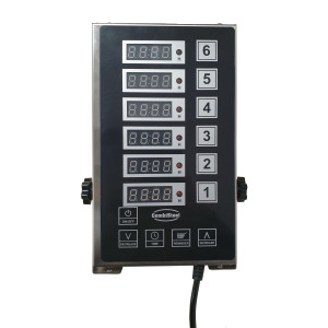 Timer da cucina digitale - 6 canali - CombiSteel