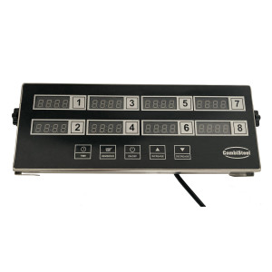 Timer da cucina digitale - 8 canali - CombiSteel