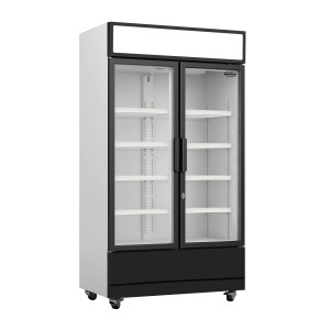 Vetrina Refrigerata per Bevande 2 Porte Vetrate 670 L CombiSteel - Armadio Refrigerato Professionale