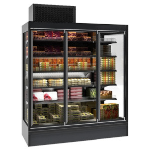 Vetrina Refrigerata Murale Max a 4 Porte - 8,1 m² - CombiSteel