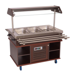 Buffet Caldo - 3 GN 1/1 - CombiSteel