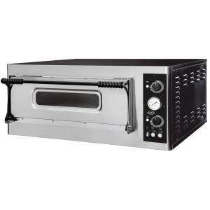 Forno per Pizza a 1 Camera - 6 Pizze - 400 V - CombiSteel
