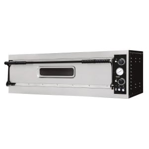 Forno per Pizza a 1 Camera - 3 Pizze - 400 V - CombiSteel