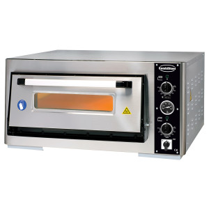 Forno per Pizza a 1 Camera - 6 Pizze - 400 V - CombiSteel