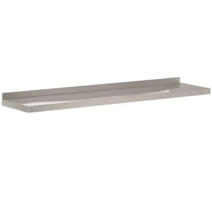 Mensola da Parete in Acciaio Inox - L 1600 x P 300 mm - CombiSteel