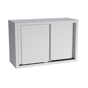 Armadio a Muro con Ante Scorrevoli - L 1600 x P 400 mm - CombiSteel
