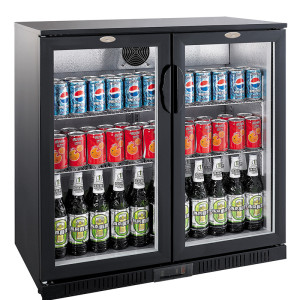 Retrobar Refrigerato a 2 Porte Battenti - 208 L - CombiSteel