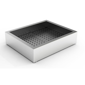 Vaschetta per Ghiaccio Tritato - GN 2/1 - CombiSteel