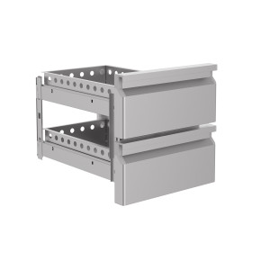 Blocco 2 Cassetti per Tavolo Refrigerato - CombiSteel