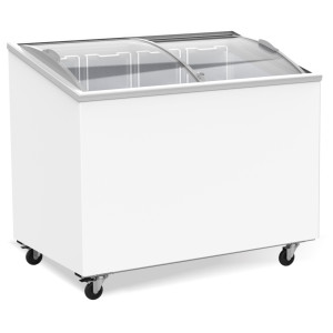 Congelatore a Pozzetto con Coperchio in Vetro - 297 L - CombiSteel