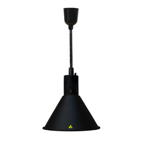 Lampada Riscaldante Conica - Nero - CombiSteel