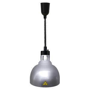 Lampada Riscaldante Rotonda - Argento - CombiSteel
