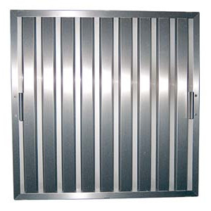 Filtre de Lamelle pour Hotte Aspirante - 206 x 356 mm - CombiSteel