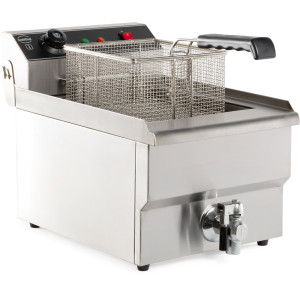 Friggitrice Elettrica da Banco - 8 L - 3300 W - CombiSteel