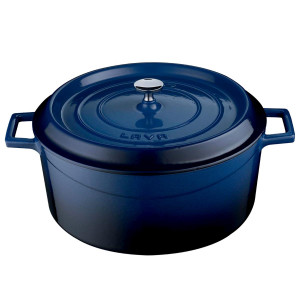 Casseruola in Ghisa - Ø 28 cm - Blu - CombiSteel