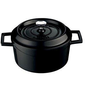 Casseruola in Ghisa - Ø 32 cm - Nero - CombiSteel