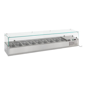 Saladette Refrigerata da Appoggio - 9 GN 1/3