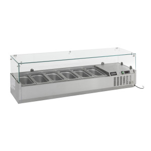Saladette Refrigerata da Appoggio - 8 GN 1/4