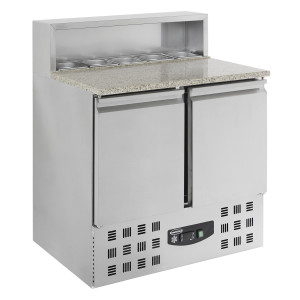 Mobile per Pizza a 2 Porte - 5 GN 1/6 - CombiSteel