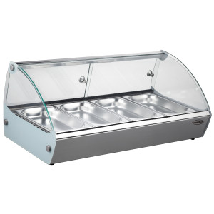 Vetrina Riscaldante da Appoggio - 4 GN 1/3 - CombiSteel