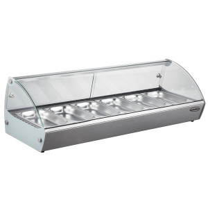 Vetrina Riscaldata da Appoggio - 6 GN 1/3 - CombiSteel