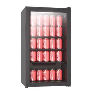 Mini Armadio Frigorifero con Porta in Vetro - 80 L - CombiSteel