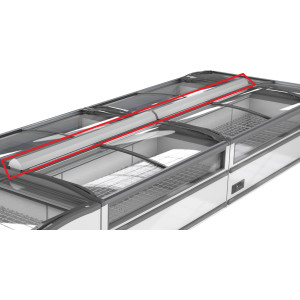Connexion Congélateur Bahut Blanc - 2500 mm - CombiSteel