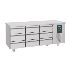 Tavolo Refrigerato Positivo GN 1/1 a 9 Cassetti - 474 L - CombiSteel